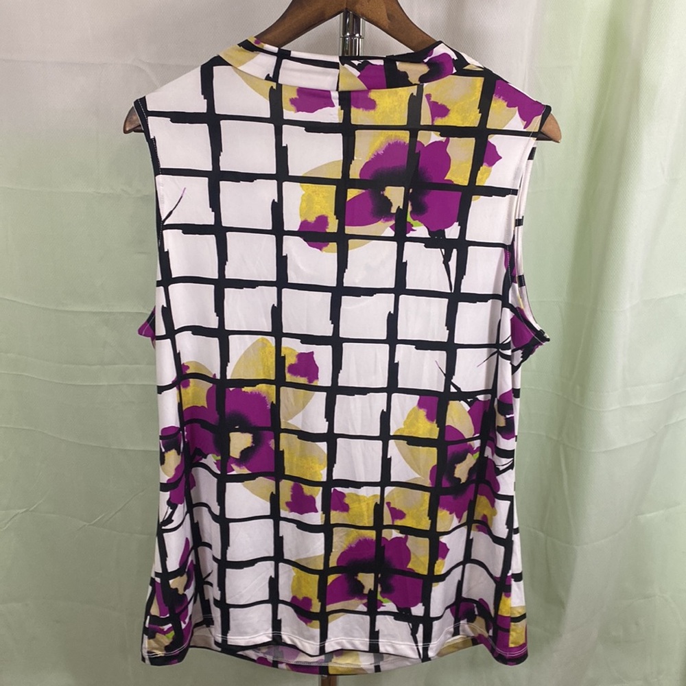 Worthington Draped Neckline Blouse Size XL - Picture 5 of 6